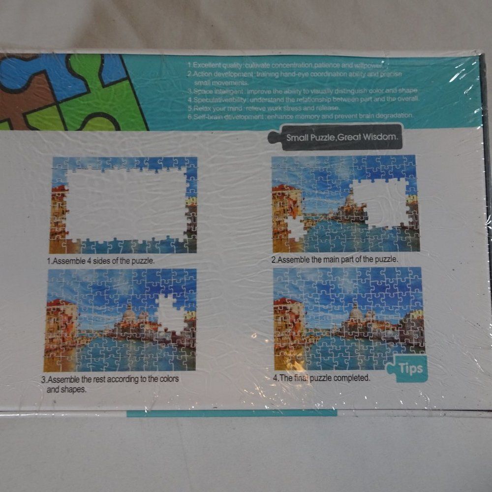 Gull Qihan Toys Venice Jigsaw Puzzle 1000 Pieces - Picture 2 of 4